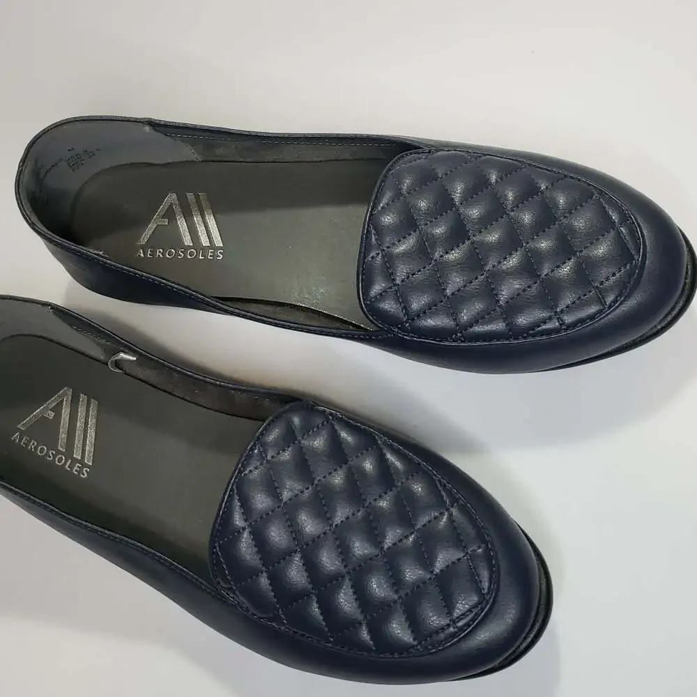 Aerosoles Women's Briella Quilted Ballet‎ Flats 9 Shoes